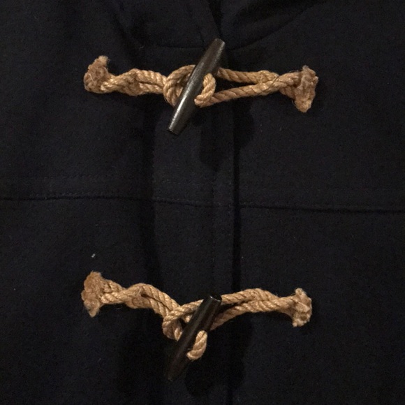 J. Crew Navy Wool Cashmere Coat - Picture 4 of 5